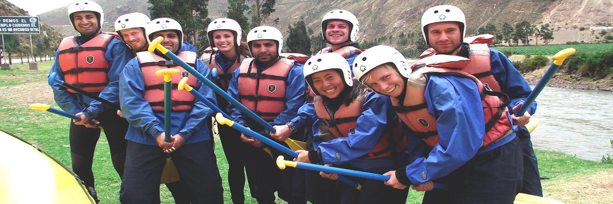 Rafting no Rio Urubamba en Cusco