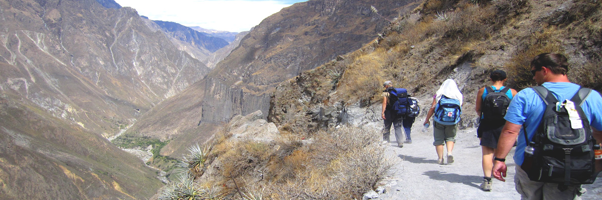 Caminhada para o Cânion do Colca en Arequipa