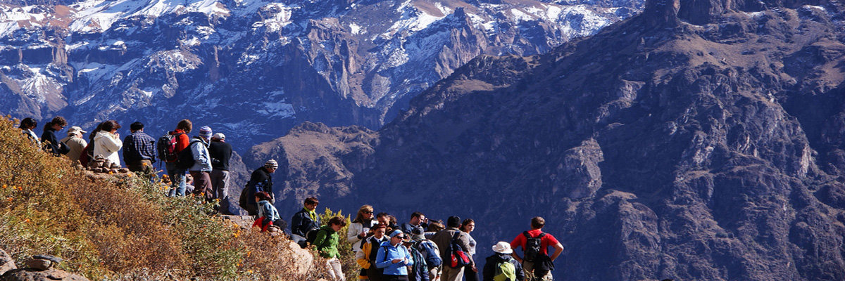 Caminhada para o Cânion do Colca en Arequipa