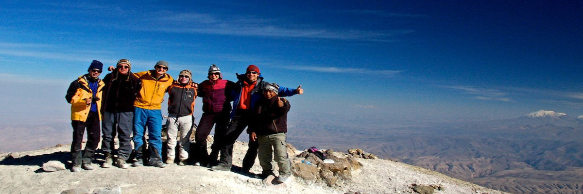 Caminhada para o Chachani en Arequipa