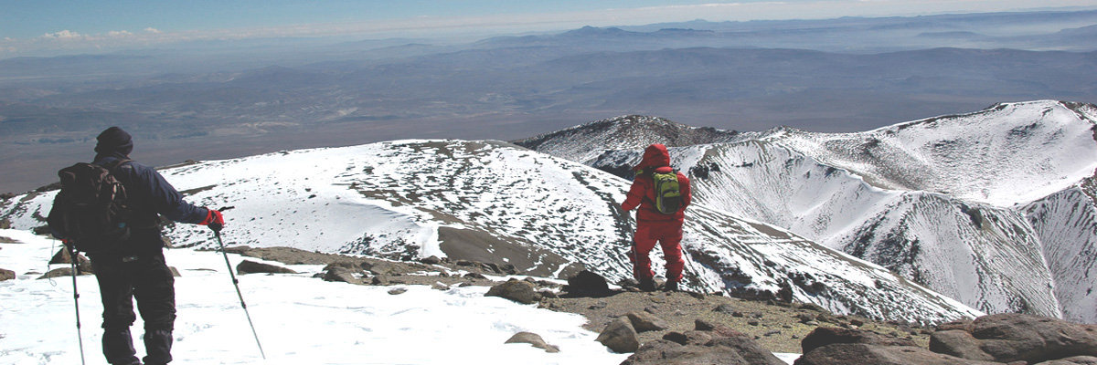 Caminhada para o Chachani en Arequipa