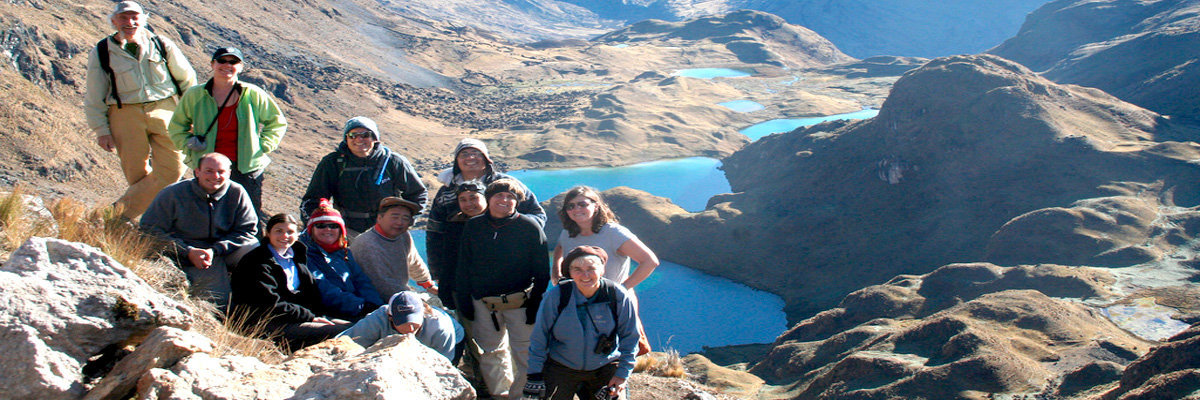 Caminhada de Lares a Machu Picchu en Machu Picchu