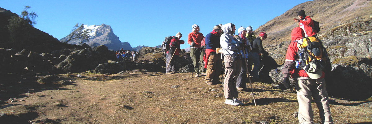 Caminhada de Lares a Machu Picchu en Machu Picchu