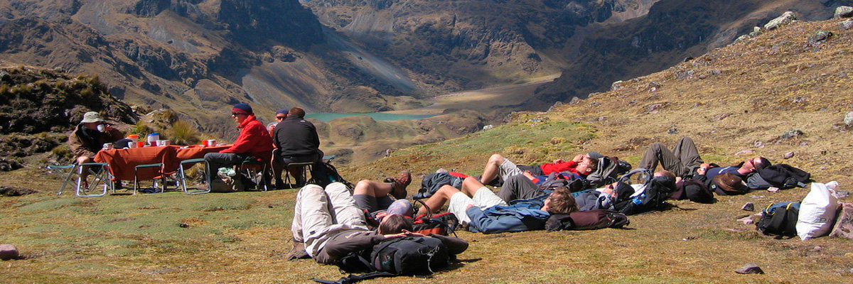 Caminhada de Lares a Machu Picchu en Machu Picchu