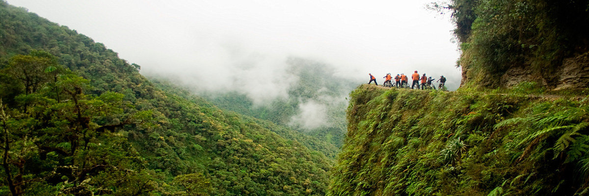 Bolivia´s Death Road Biking  en La Paz