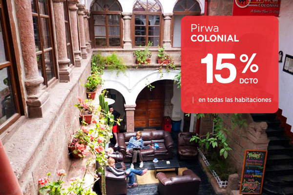 Foto de 15% de descuento en Pirwa Hostel Colonial