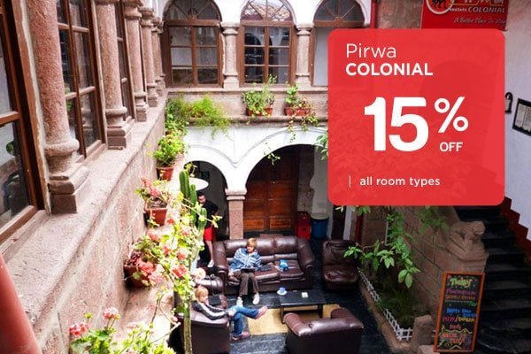 Promotion of 15% Off any rooms in Pirwa Colonial