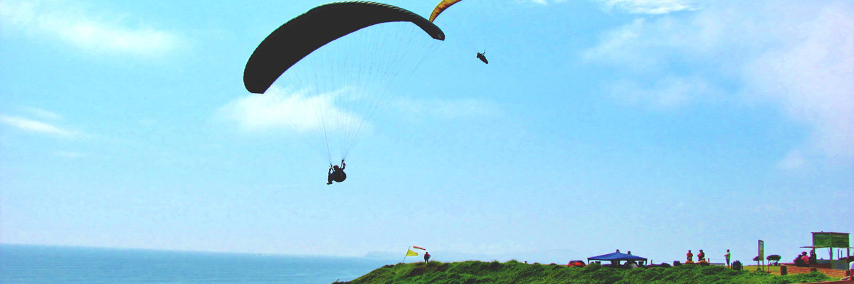 Parapente en Miraflores, Lima en Lima