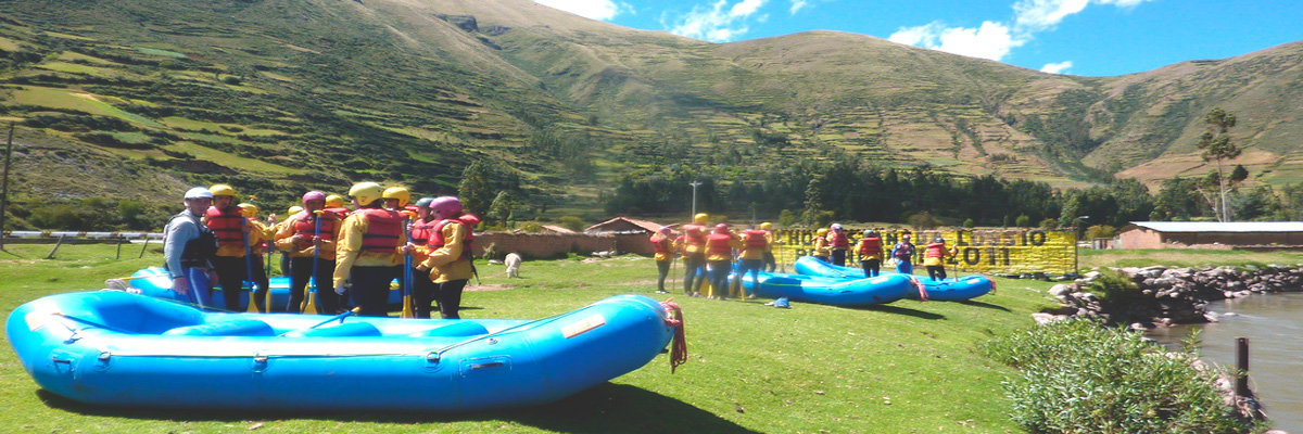 Rafting no Rio Urubamba en Cusco