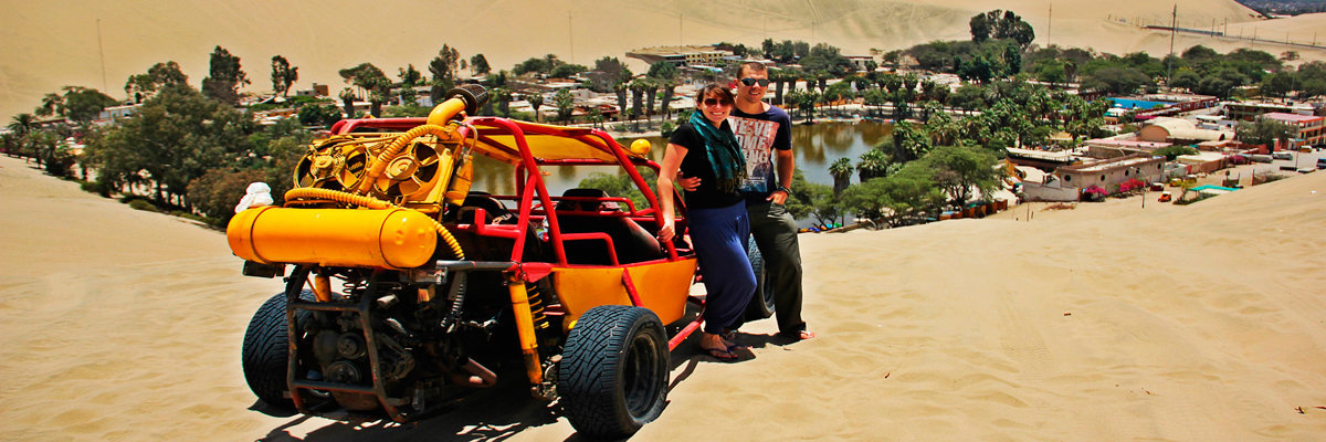 Tour  na Lagoa de Huacachina en Nazca