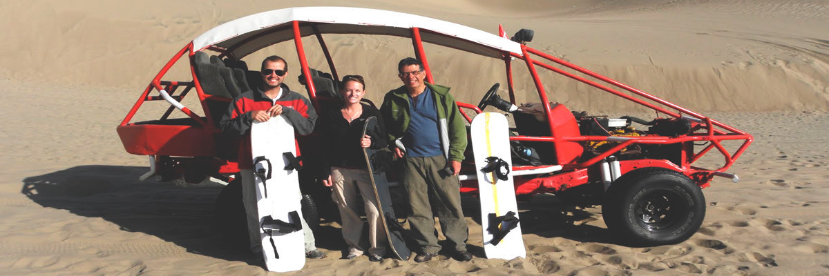Tour  na Lagoa de Huacachina en Nazca